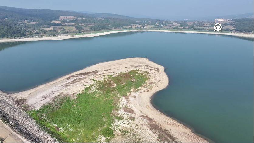 Bolu’daki Gölköy Baraj Gölü’nde yarım ada oluştu. İçme suyu ihtiyacını karşılıyor 14